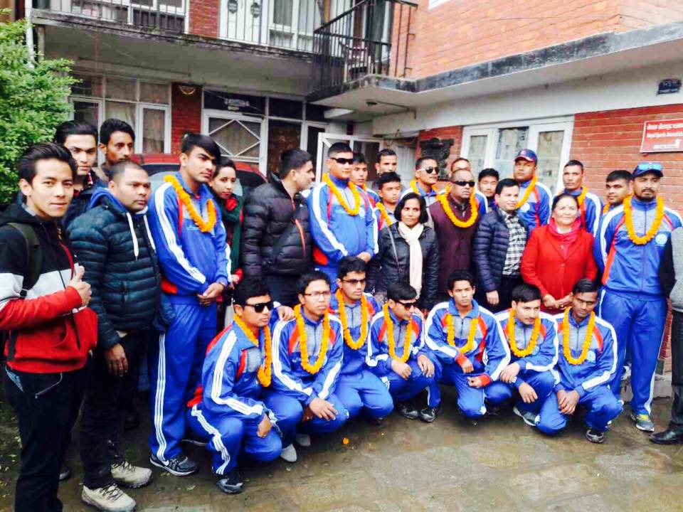 Farewell To Nepal Blind Cricket Team